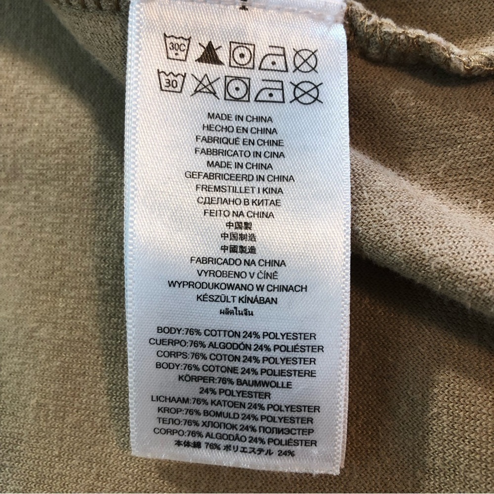 Michael Kors Vintage Light Brown Velour Zip Up Jacket with pockets Size Medium - Picture 14 of 14